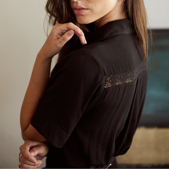 Black Midi Dress - Picture 4 of 8